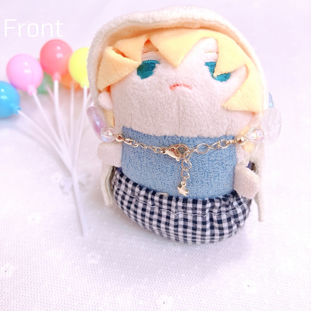 もちマス用ビーズの首飾り