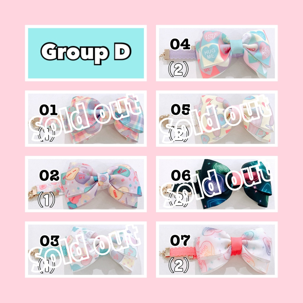 もちマス用リボンの首飾り