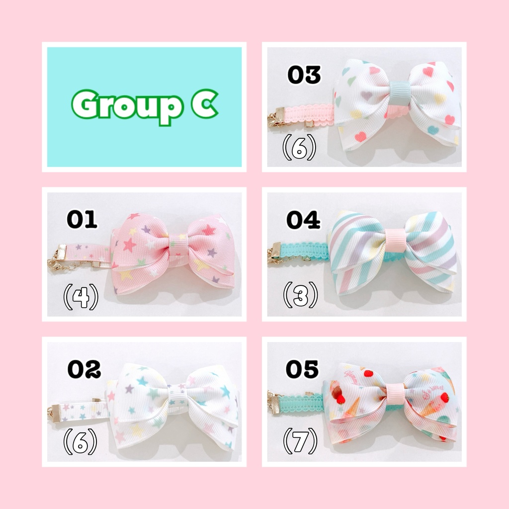 もちマス用リボンの首飾り