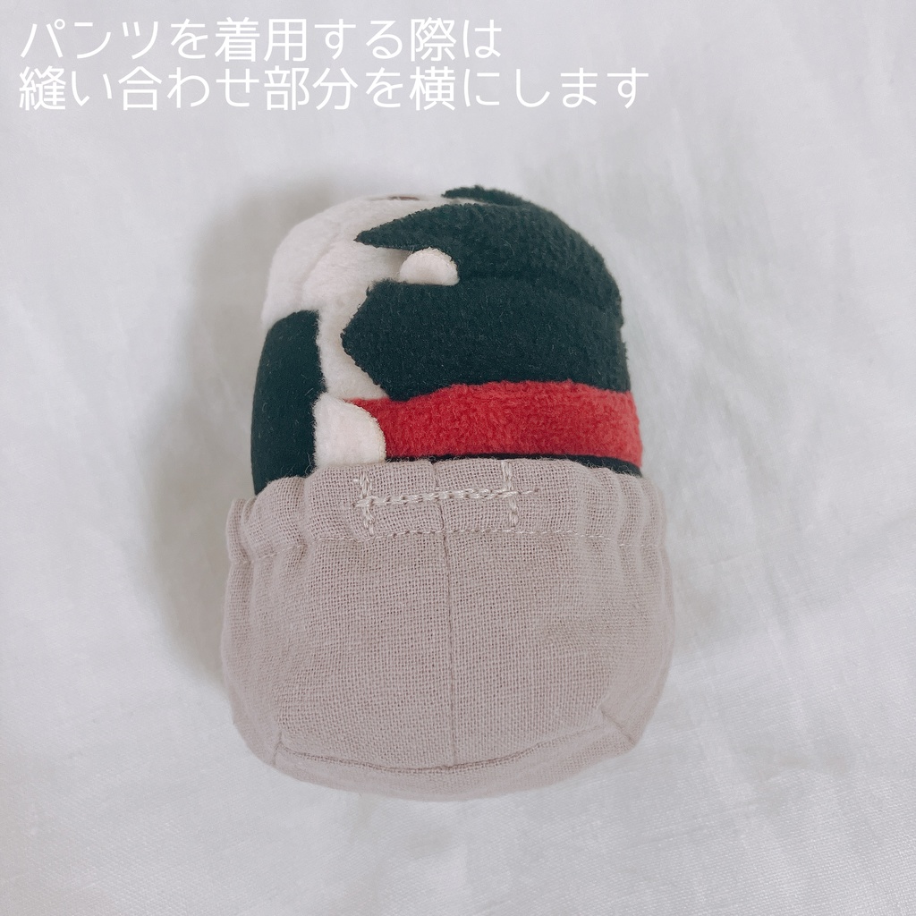 もちマス用 バブーシュカ&Tシャツ&パンツ