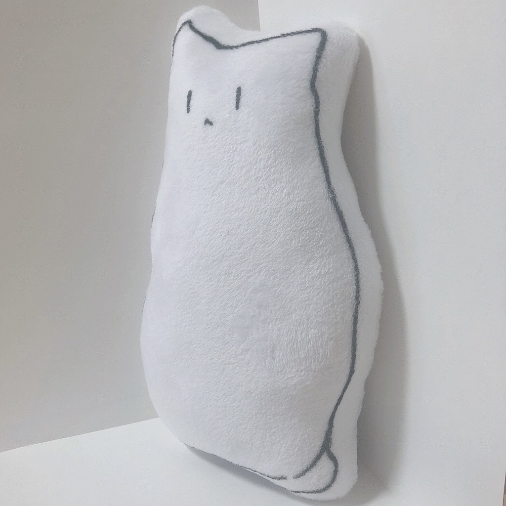 ねこだよ おすわり ふかふかクッション