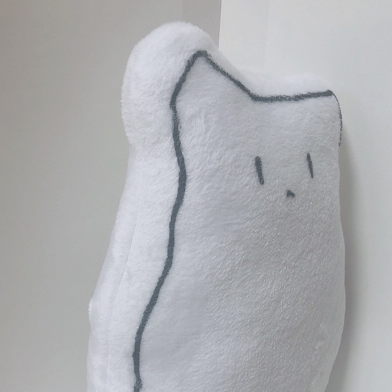 ねこだよ おすわり ふかふかクッション