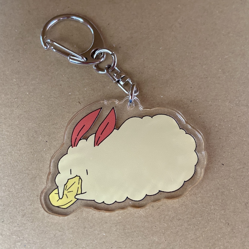 えびうさぎ たくあん アクリルキーホルダー