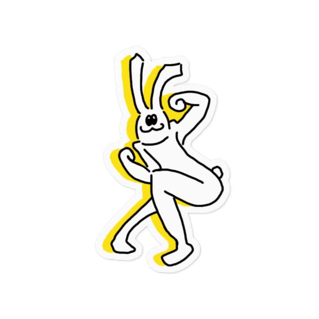 ステッカー・やる気あり