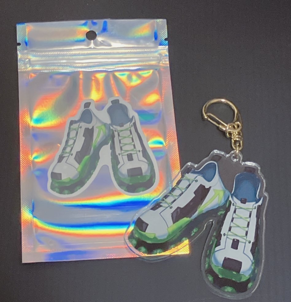 靴ステッカー・アクキー