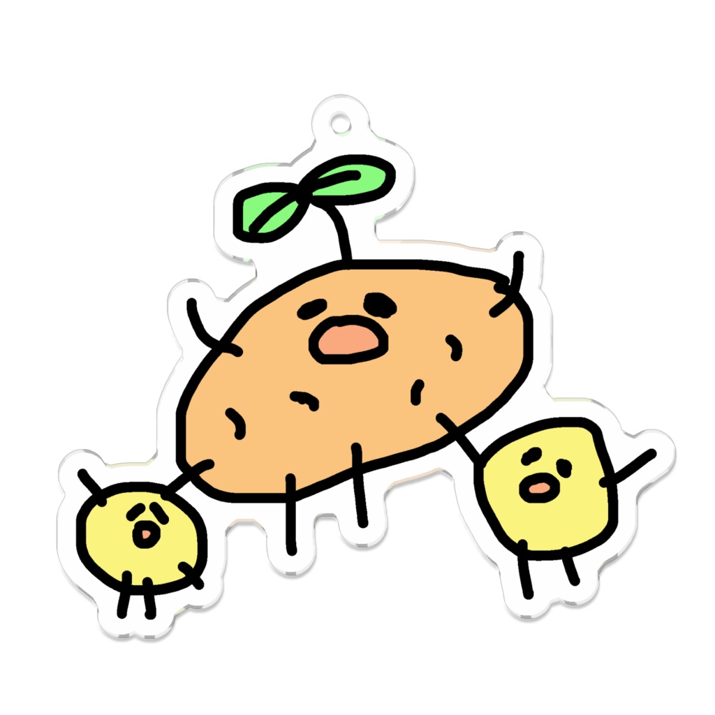 じゃがいもの妖精キーホルダー⑳