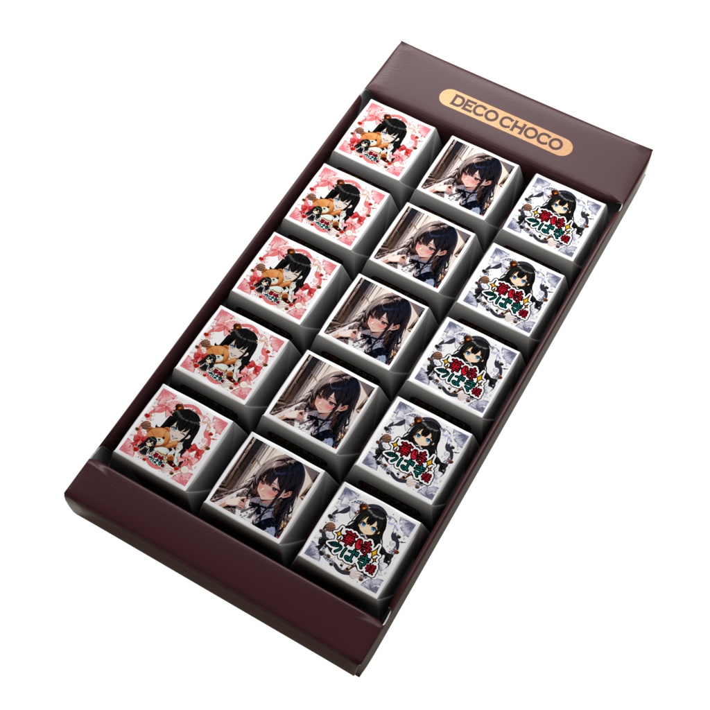 華時つばきDEKOチョコ