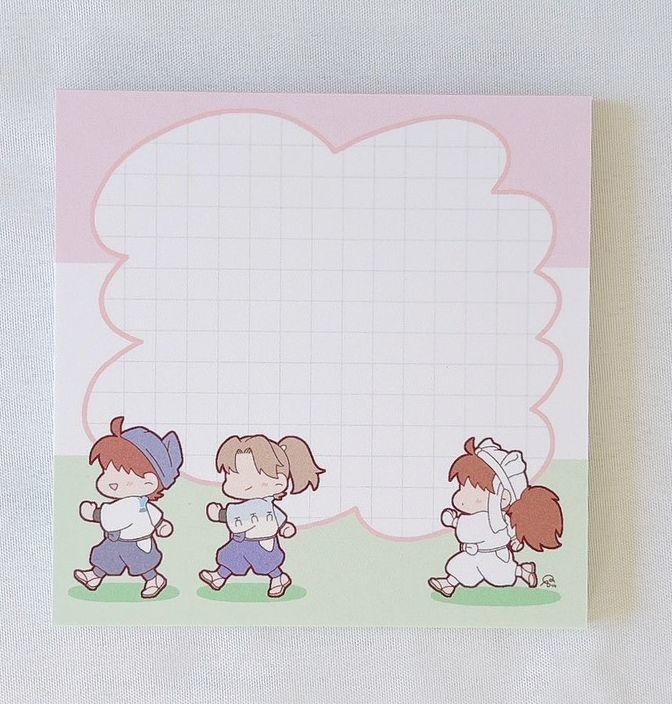 【利土天】おさんぽメモパッド