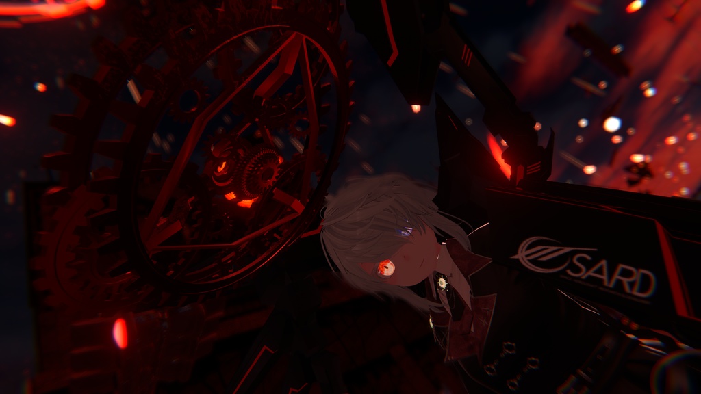 歯車型ヘイロー Gear Halo 【アニメーション設定済み】