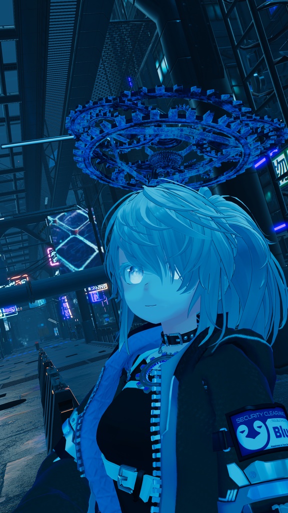 歯車型ヘイロー Gear Halo 【アニメーション設定済み】