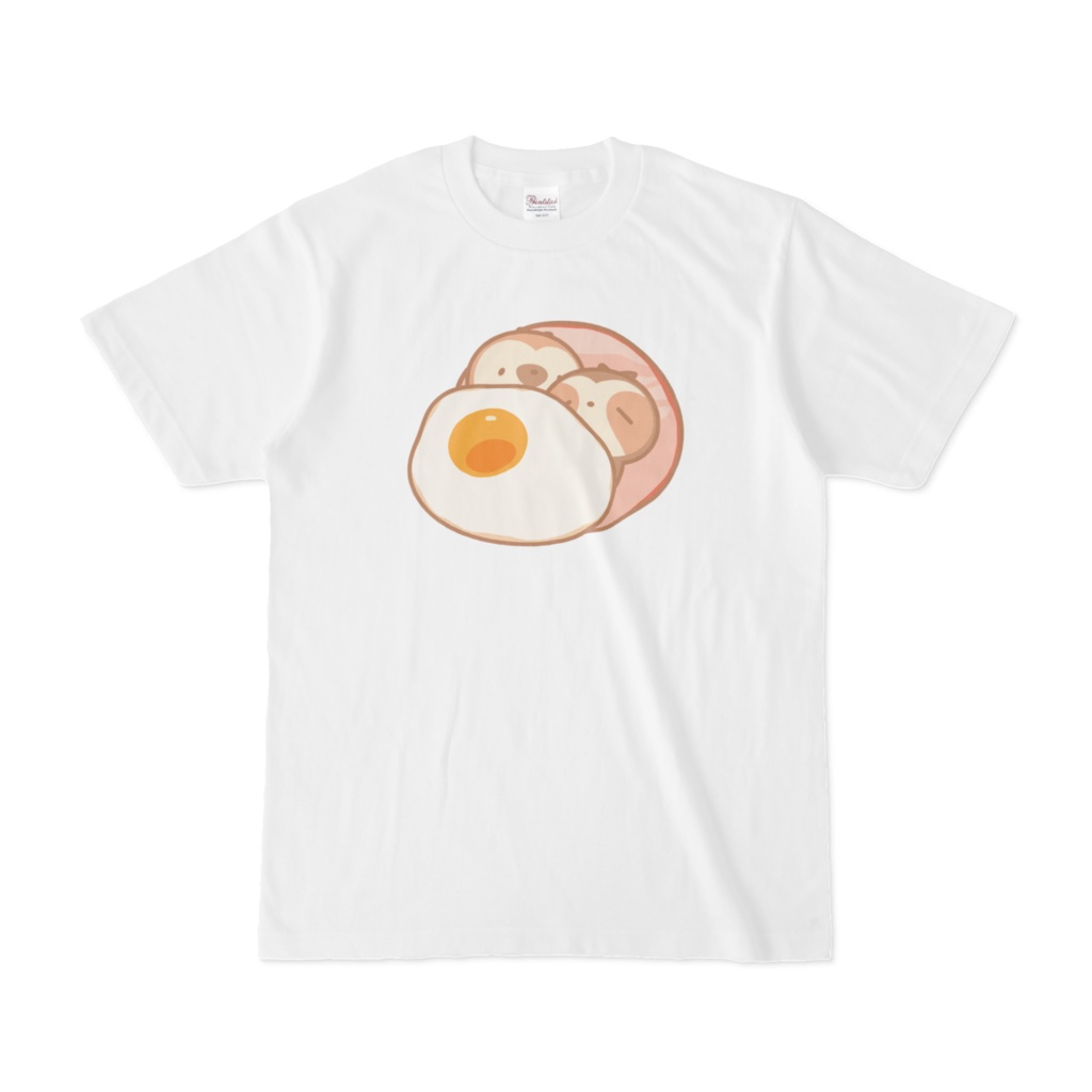 ふんわりハムたまご Tシャツ