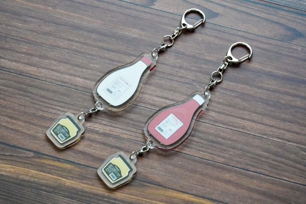 つながる!調味料アクキー