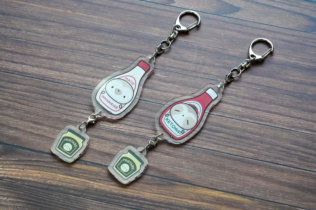 つながる!調味料アクキー