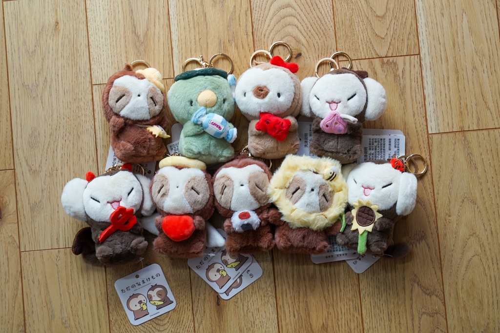 ぬいぐるみマスコットキーホルダー