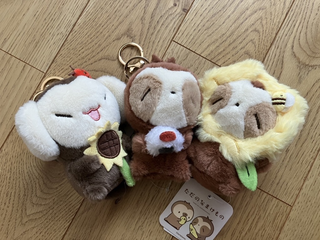 ぬいぐるみマスコットキーホルダー