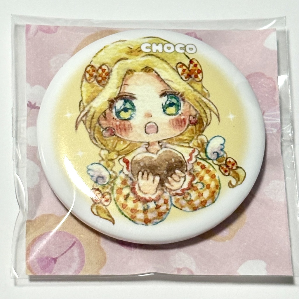 バレンタイン風MBW缶バッジ