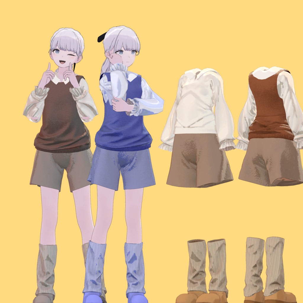 ✨【10月28日までリポストキャンペーン中】✨5アバター対応Fall_Clo
