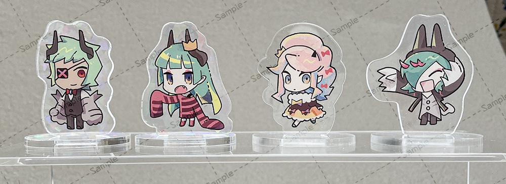 わちゃわちゃアクリルスタンド