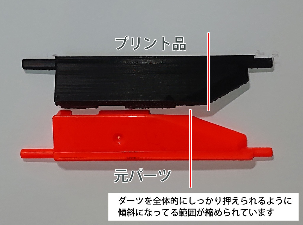 NERF Ultra5用ダーツ止めパーツ(3Dプリント用データ)