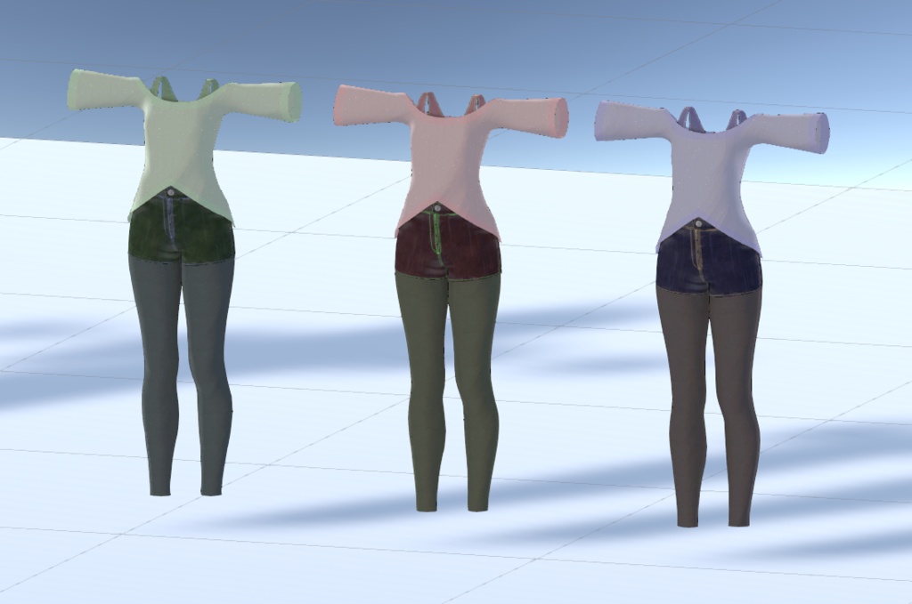 【無料】ルギネアちゃん衣装 RO01