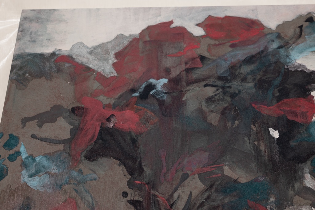 F12号/日本画「無題」