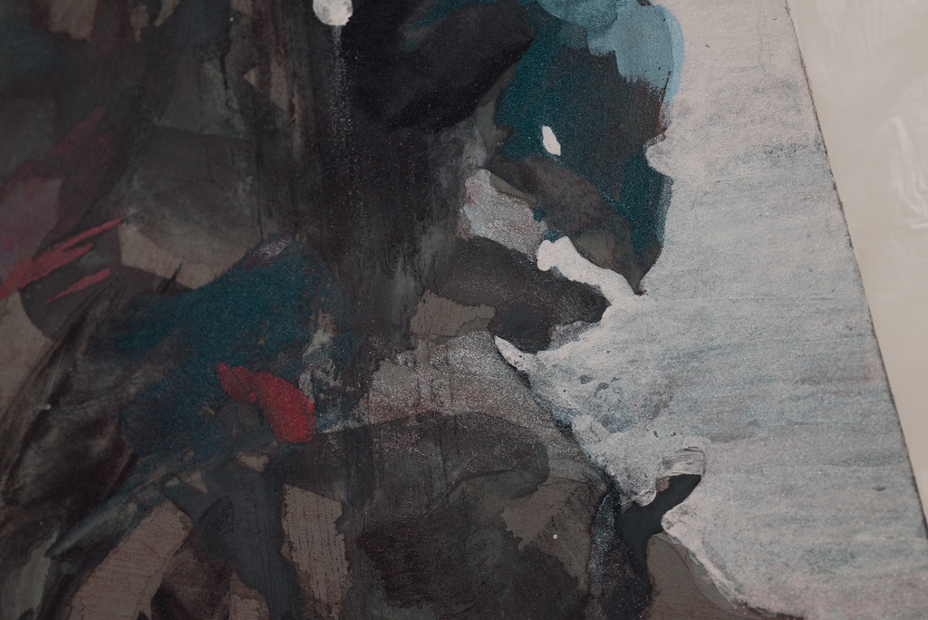 F12号/日本画「無題」