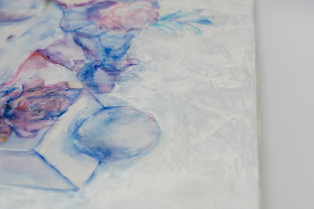 F15号/油画「still life」