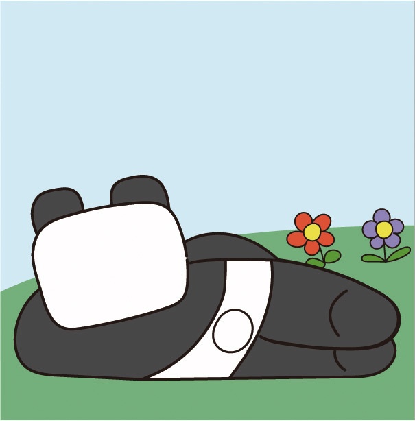 絵本『ふにゃふにゃパンダレッスン!』