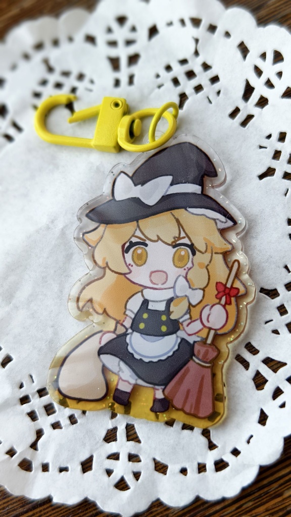 まりさ キラキラオーロラアクキー