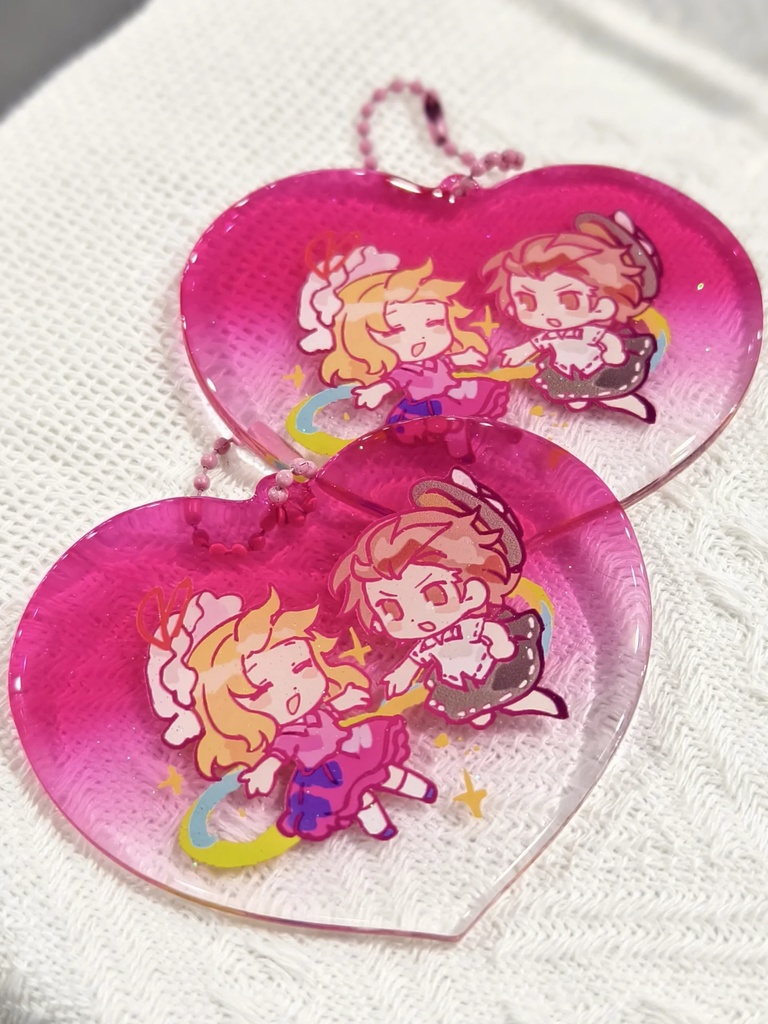 七夕坂蓮メリ💗オーロラアクキー