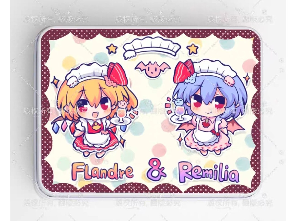 メイドレミフラン🍽 缶とアクスタンセット