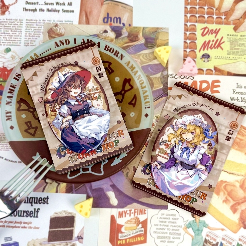 メイド🫖秘封倶楽部 缶バッジ