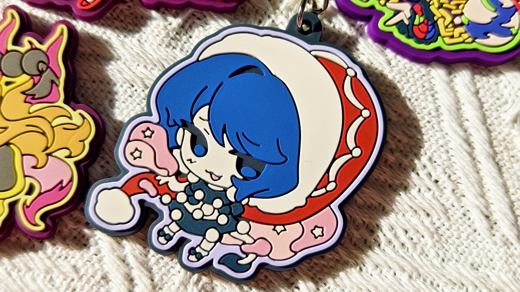東方紺珠伝 シリーズ ラバーキーホルダー