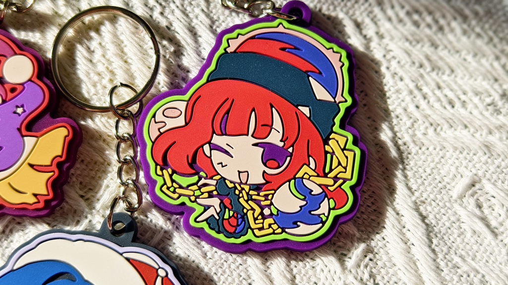 東方紺珠伝 シリーズ ラバーキーホルダー