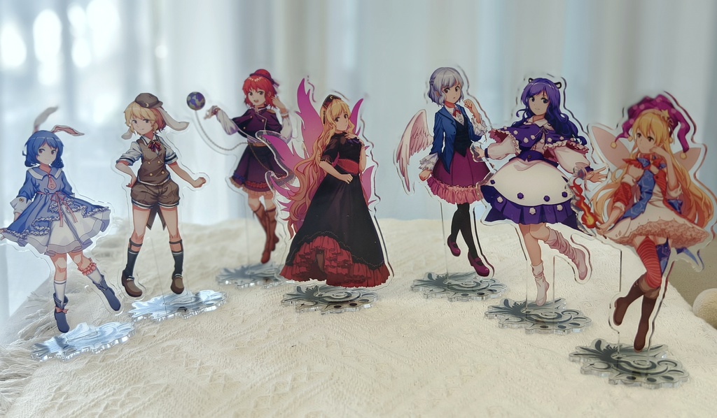 東方紺珠伝 シリーズ アクリルスタンド