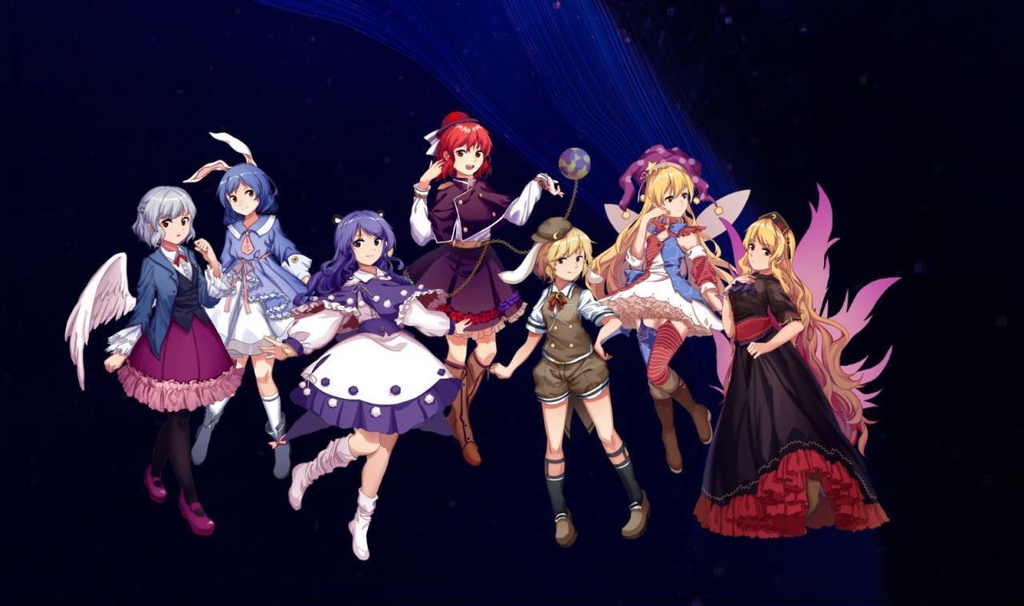 東方紺珠伝 シリーズ アクリルスタンド