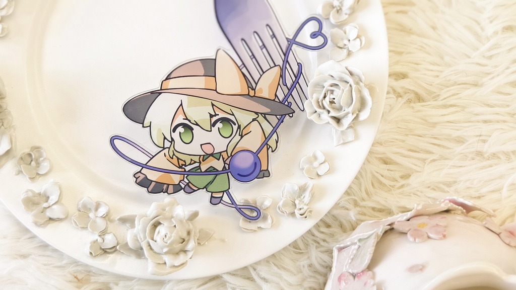 アクリル食器🍴「さとり」&「こいし」