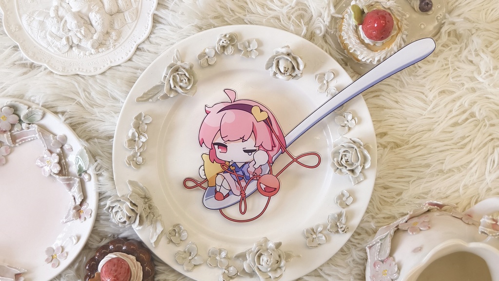 アクリル食器🍴「さとり」&「こいし」