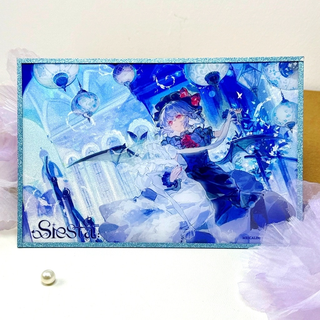 「東方Project」🩵アクリル複層色紙 霊夢/魔理沙/幽々子/レミリア/フラン