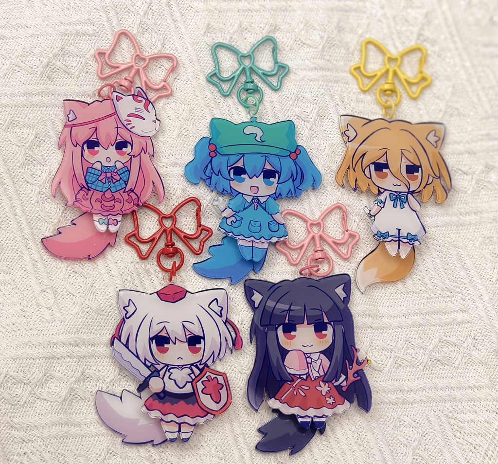 しっぽがゆれる!アクキー