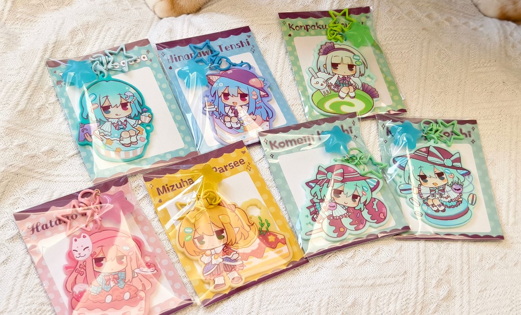 お菓子シリーズ カラーアクキー