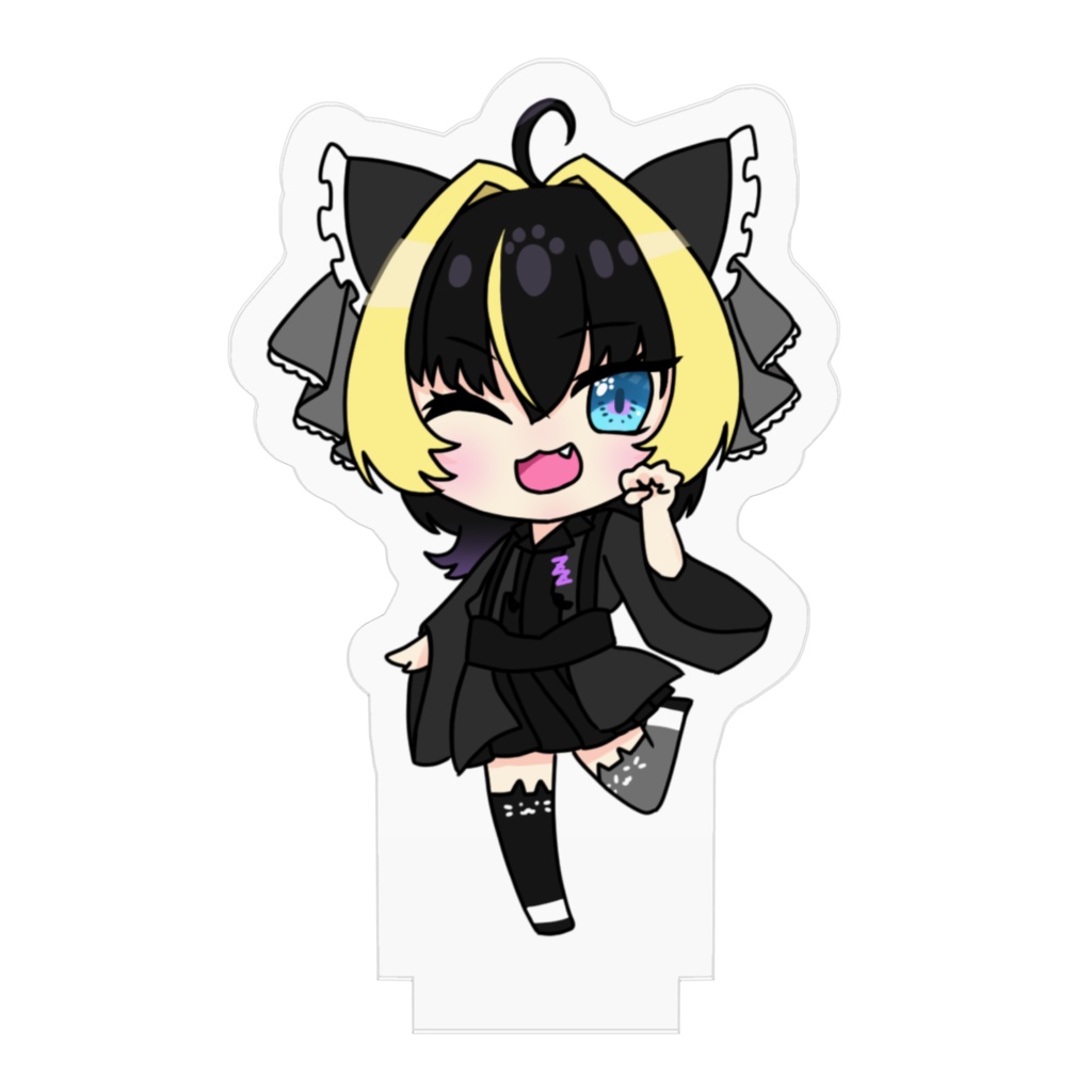 小さめ寝夢衣ねこのアクスタ