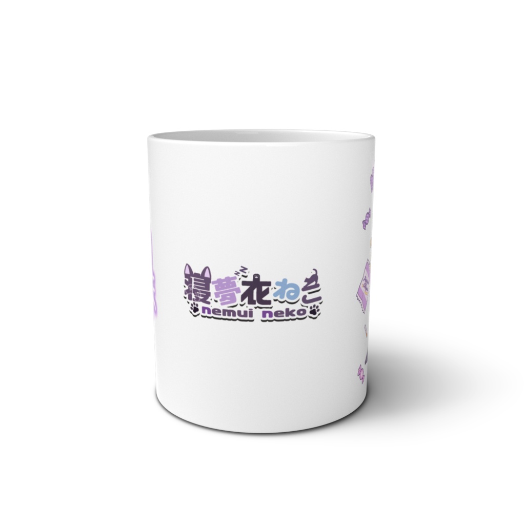 ねこの3周年記念マグカップ