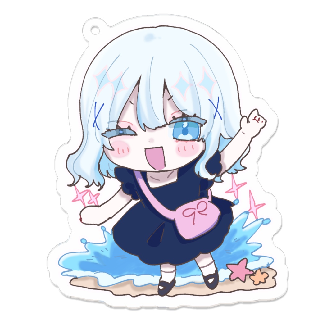 海津流叶 アクリルキーホルダー