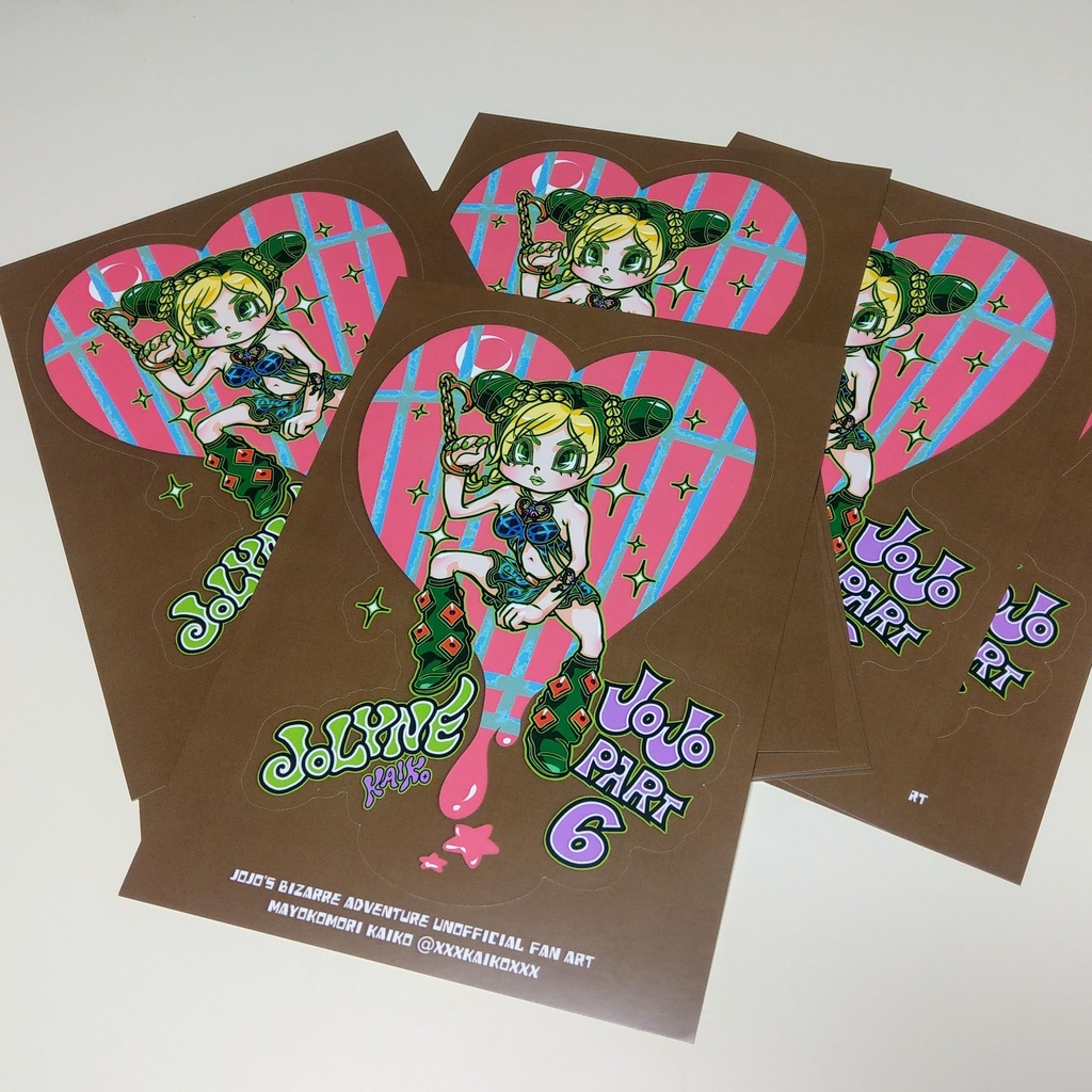 徐倫ポップステッカー