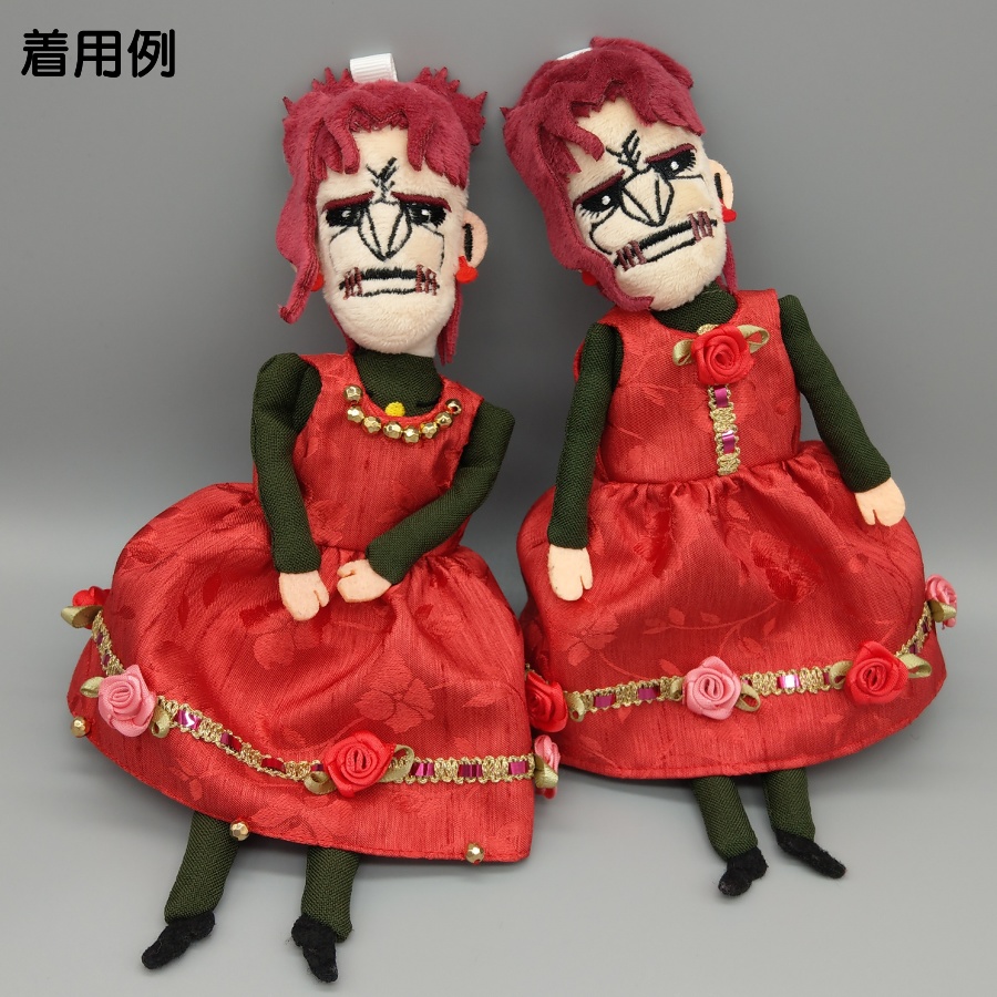 花織柄ワンピース