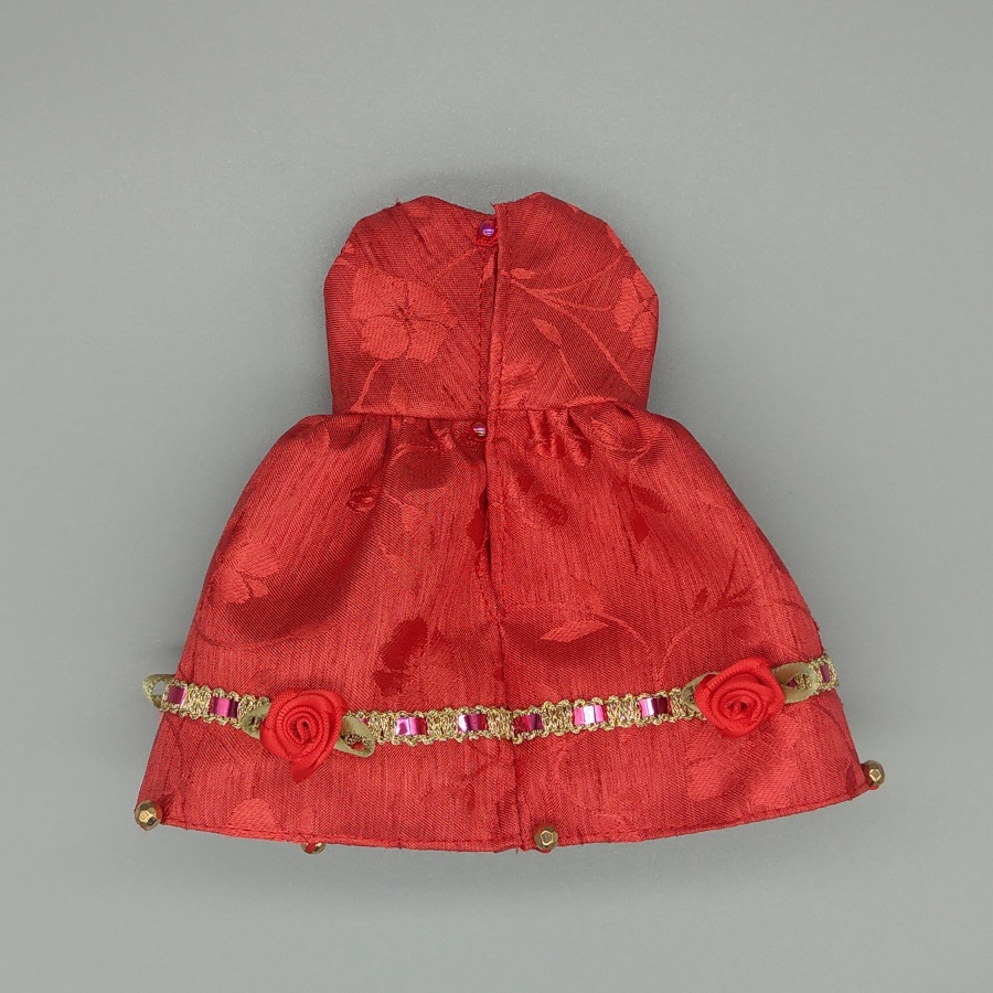 花織柄ワンピース