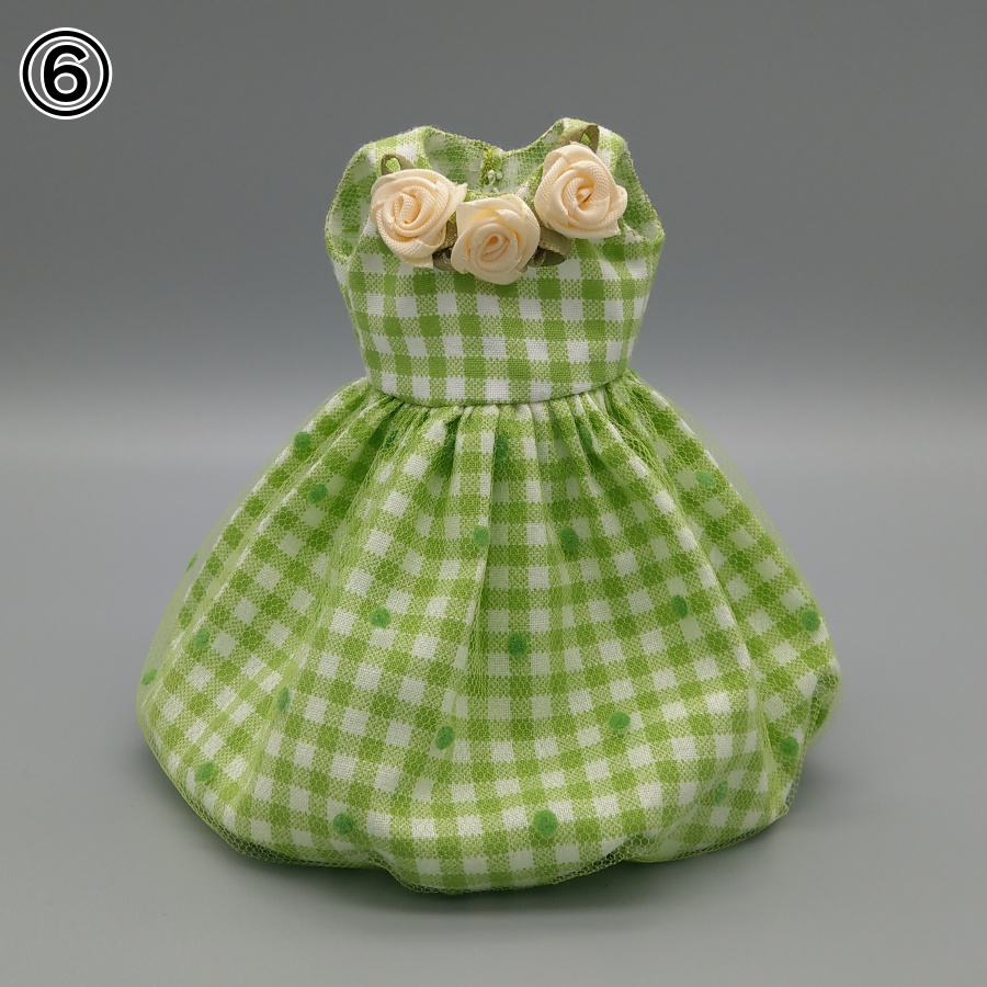 ギンガムチェックワンピースセット