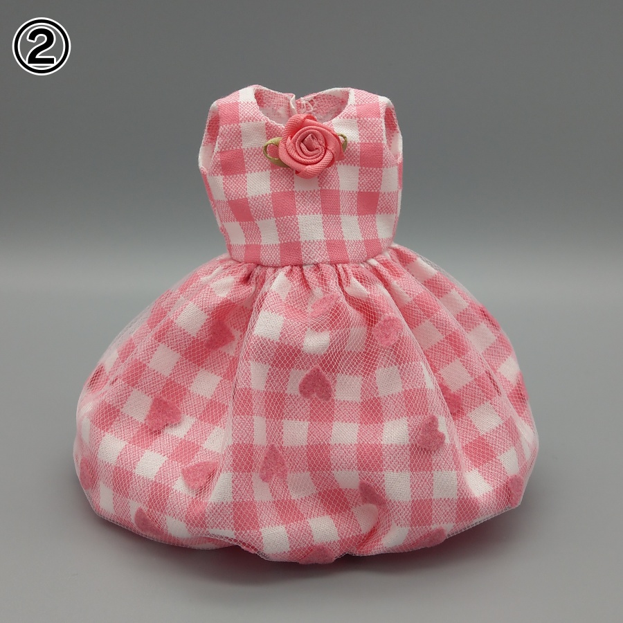 ギンガムチェックワンピースセット