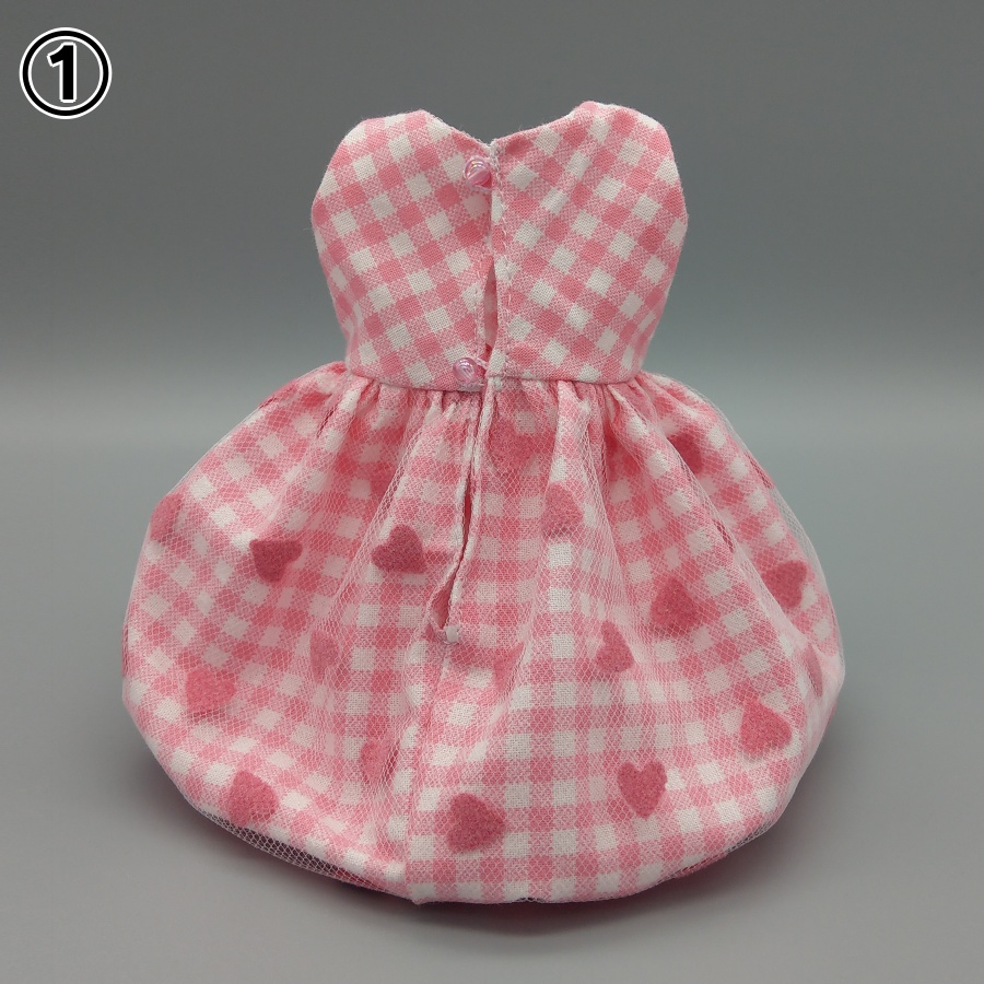 ギンガムチェックワンピースセット